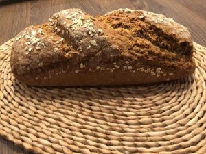 Teljes kiőrlésű kenyér recept dagasztás nélkül