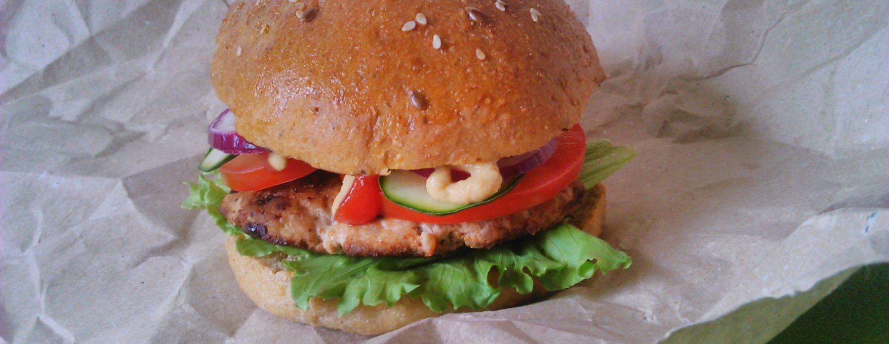 Diétás hamburger zsemle szénhidrátcsökkentett lisztből