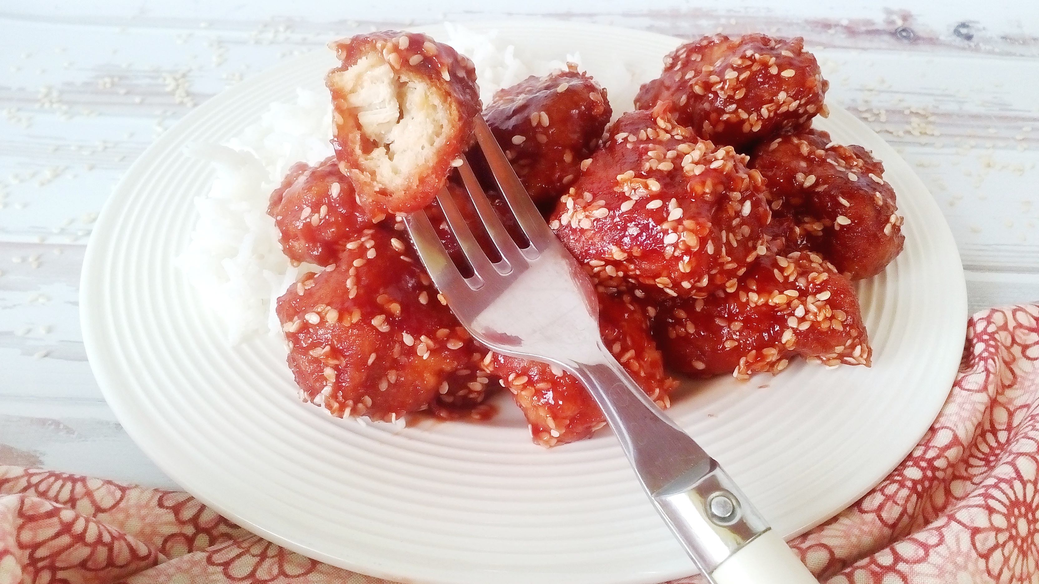 Kínai szezámmagos csirkemell