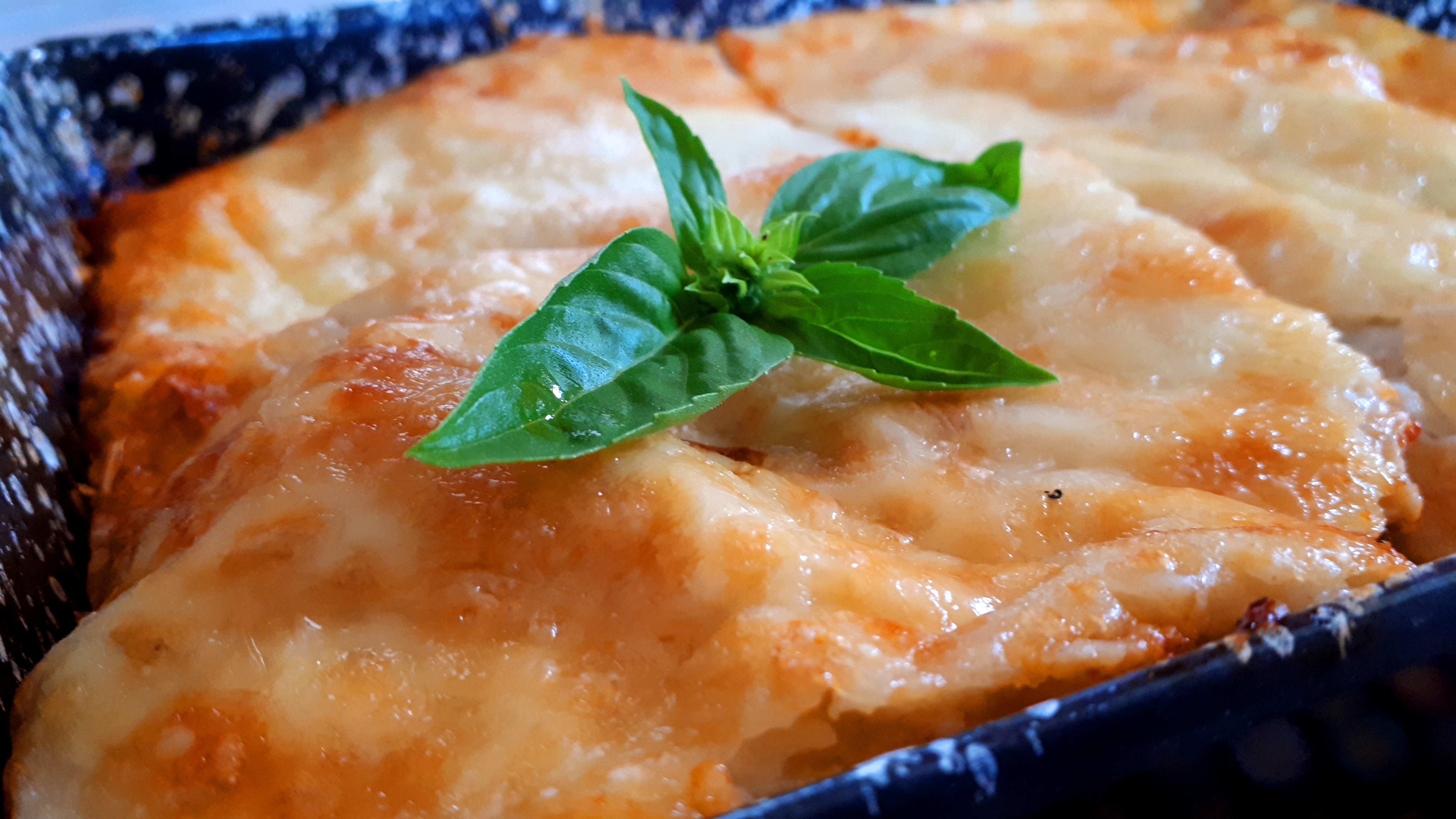 Diétás lasagne szénhidrátcsökkentett házi tésztából