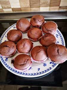 Szénhidrátcsökkentett diétás csokis muffin recept